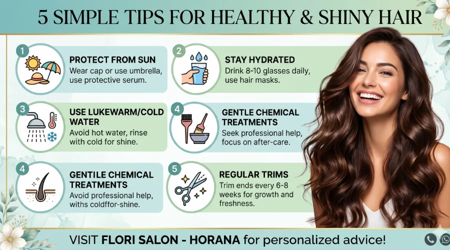 ✨ හැමදාම Healthy & Beautiful Hair එකක් තියාගන්න Tips 5ක් 💁‍♀️