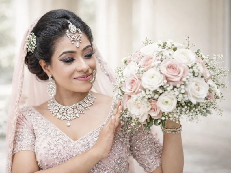 Indian Bride - Salon FLORI Horana